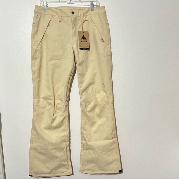 Burton Pants - Burton Society Snow Pants Size Medium New Crème Brulee